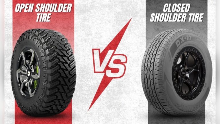 Closed Shoulder Vs Open Shoulder Tire