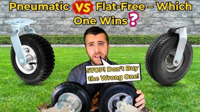 Flat Free Vs Pneumatic Wheelbarrow Tire