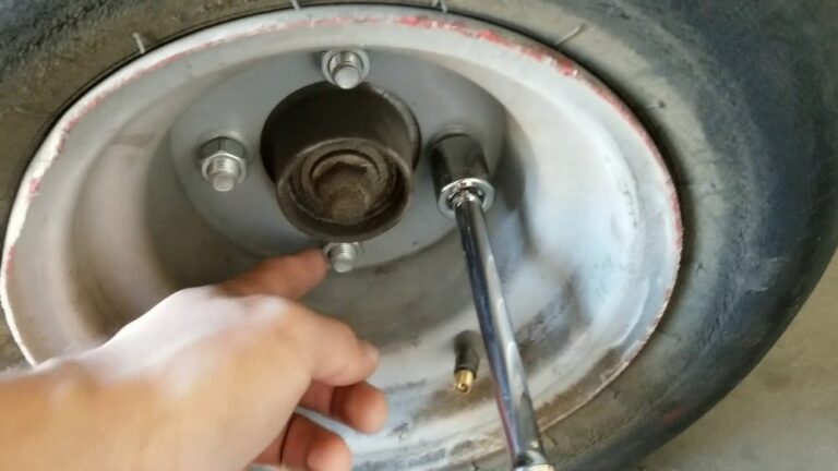 How to Change a Golf Cart Tire