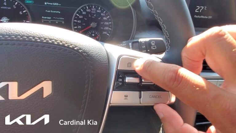 How to See Tire Pressure Kia Telluride