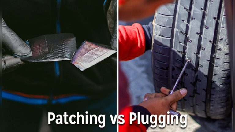 Patching Vs Plugging a Tire