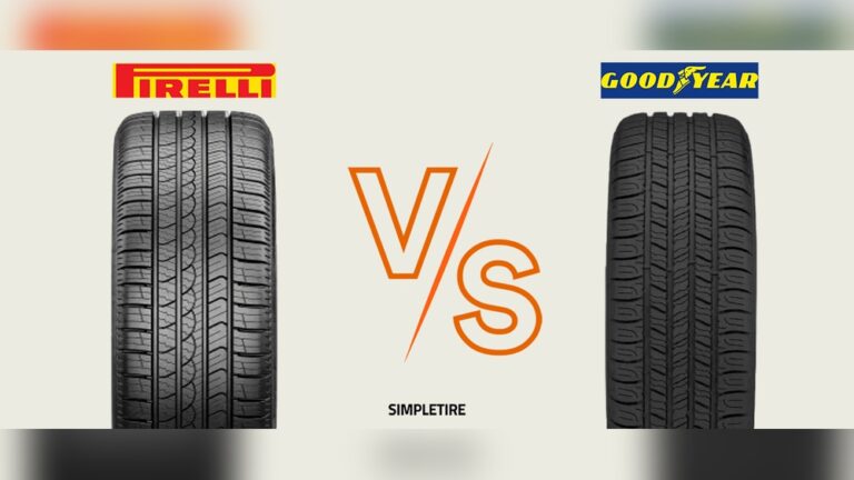 Pirelli Tires Vs Goodyear Tires