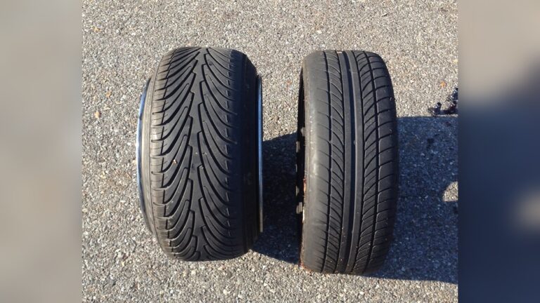 Stretched Tires Vs Regular